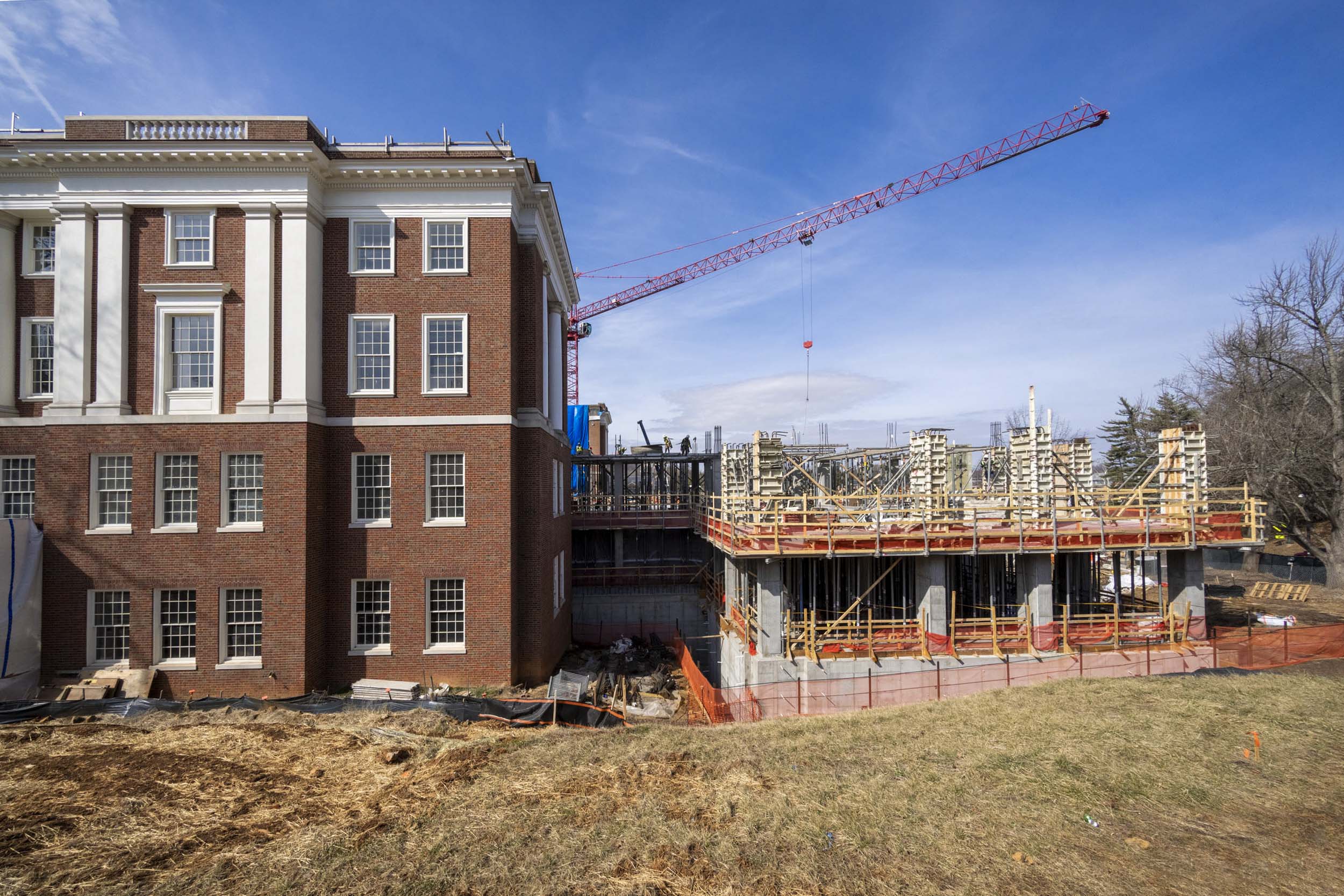 Building Construction on Grounds